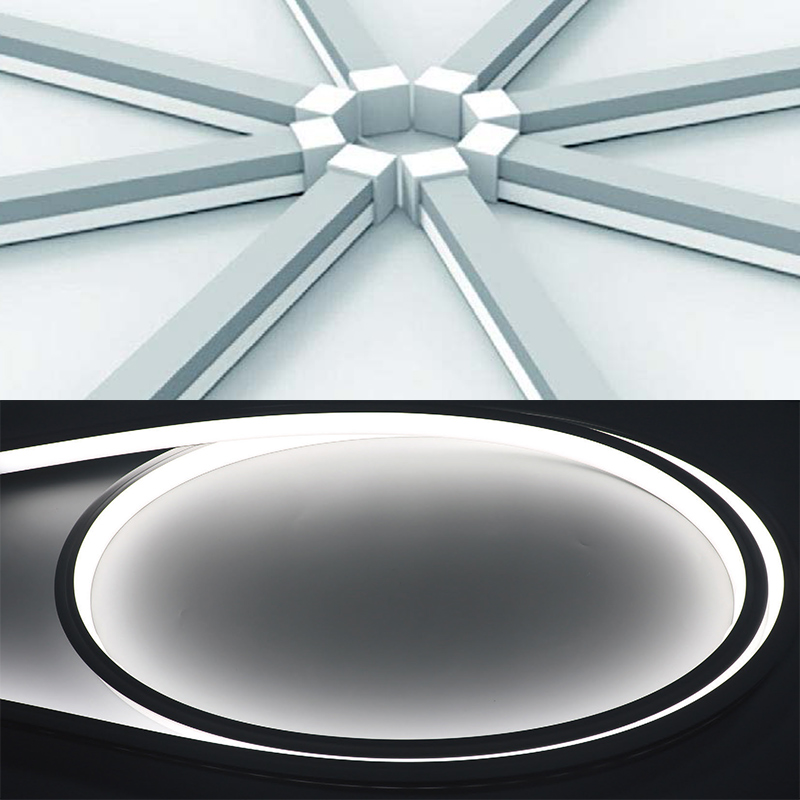 Flexible Silicone LED Strip Diffuser For 8mm LED Strip Light - 12*12mm Three Sides 180°Top Emitting Flexible Silicone LED Strip Diffuser For 8mm LED Strip Light - 12*12mm Three Sides 180°Top Emitting